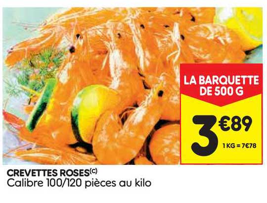 Crevettes Roses