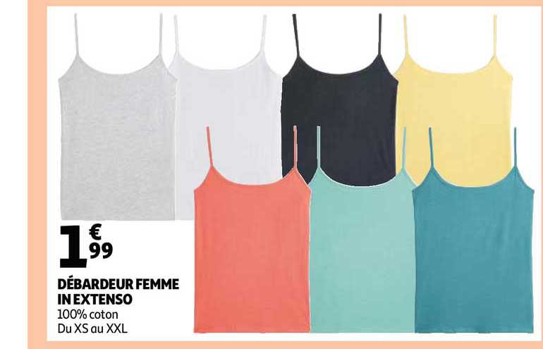 débardeur femme in extenso