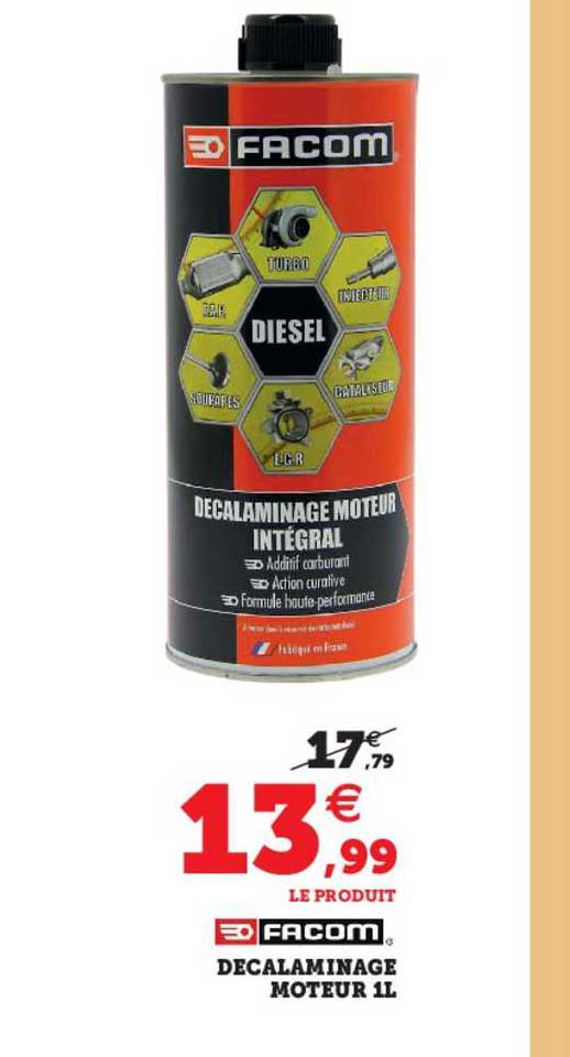 décalaminage moteur 1 l facom