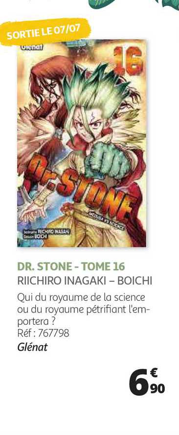 dr. stone - tome 16 - riichiro inagaki - boichi