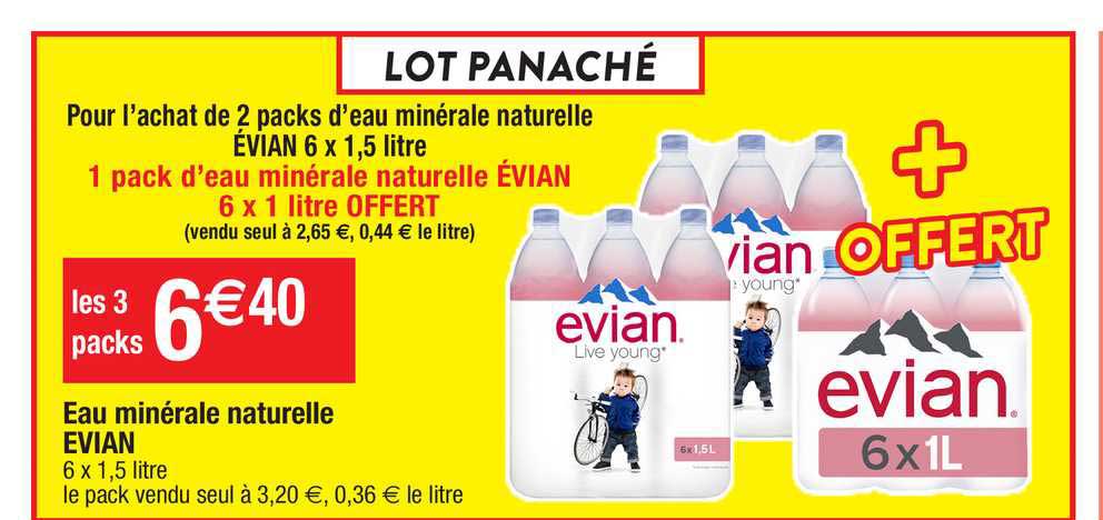 Eau Minérale Naturelle évian