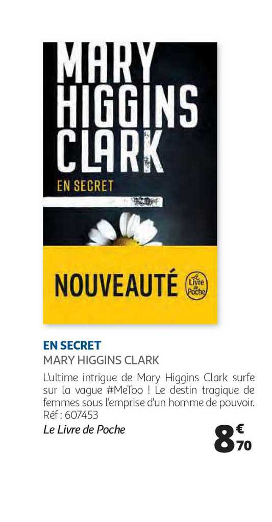 en secret - mary higgins clark