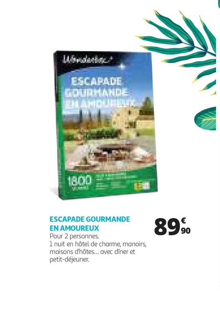 escapade gourmande en amoureux