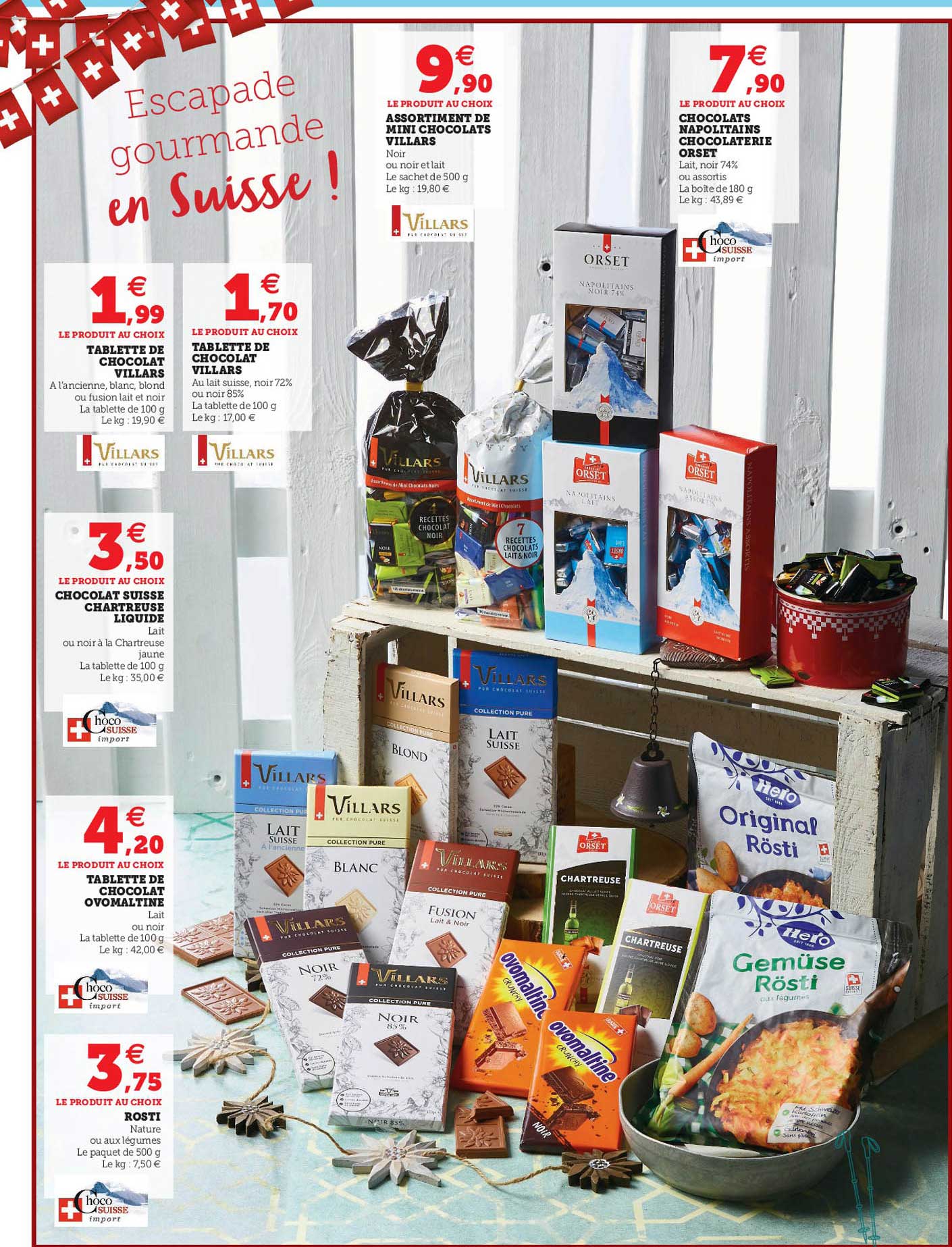 escapade gourmande en suisse !