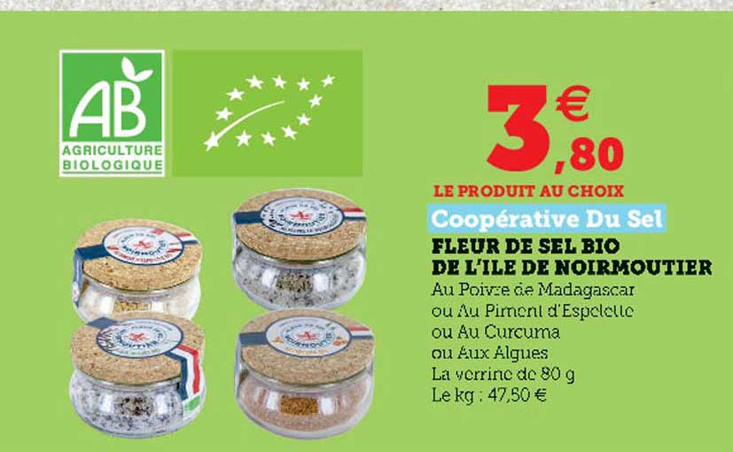 fleur de sel bio de l'île de noirmoutier coopérative du sel