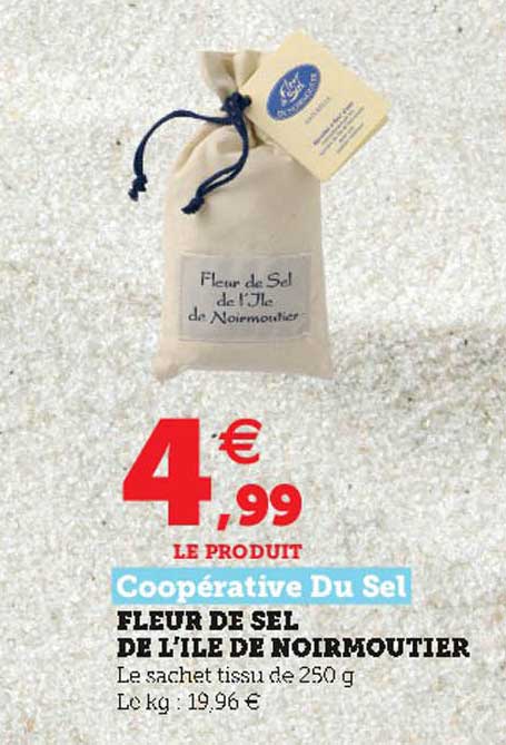 fleur de sel de l'île de noirmoutier coopérative du sel
