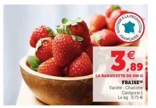 fraise charlotte