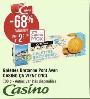 galettes bretonne pont aven casino ça vient d'ici