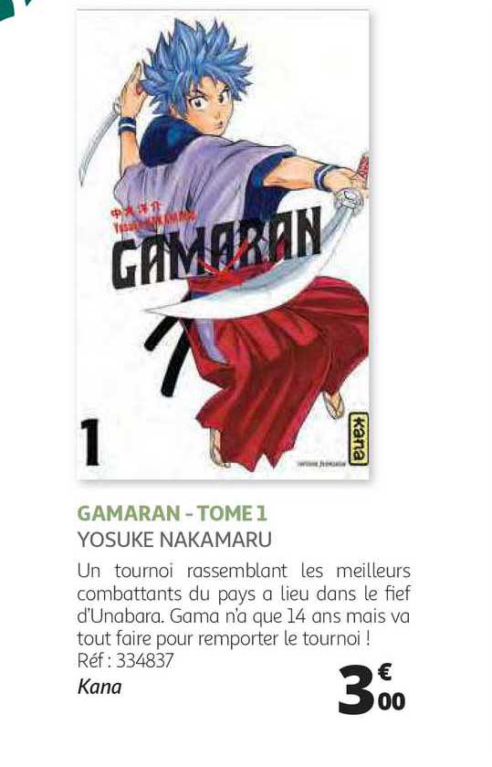 Gamaran - Tome 1 - Yosuke Nakamaru