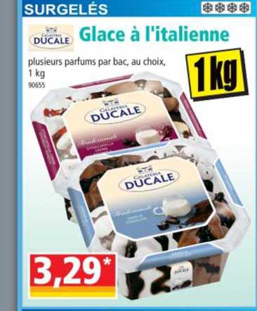 glace à l'italienne ducale