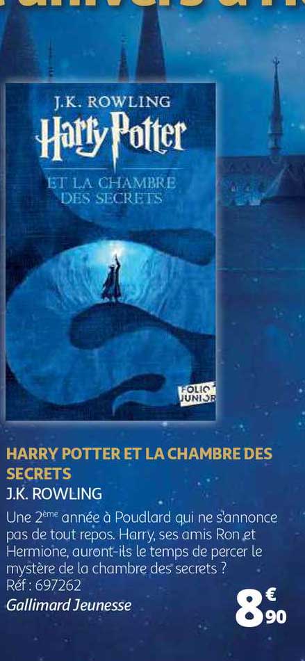 harry potter et la chambre des secrets - j.k. rowling