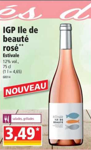 igp île de beauté rosé estivale