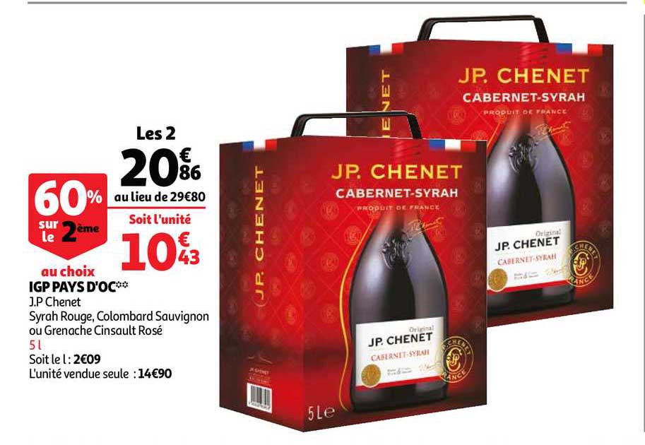 igp pays d'oc j.p. chenet