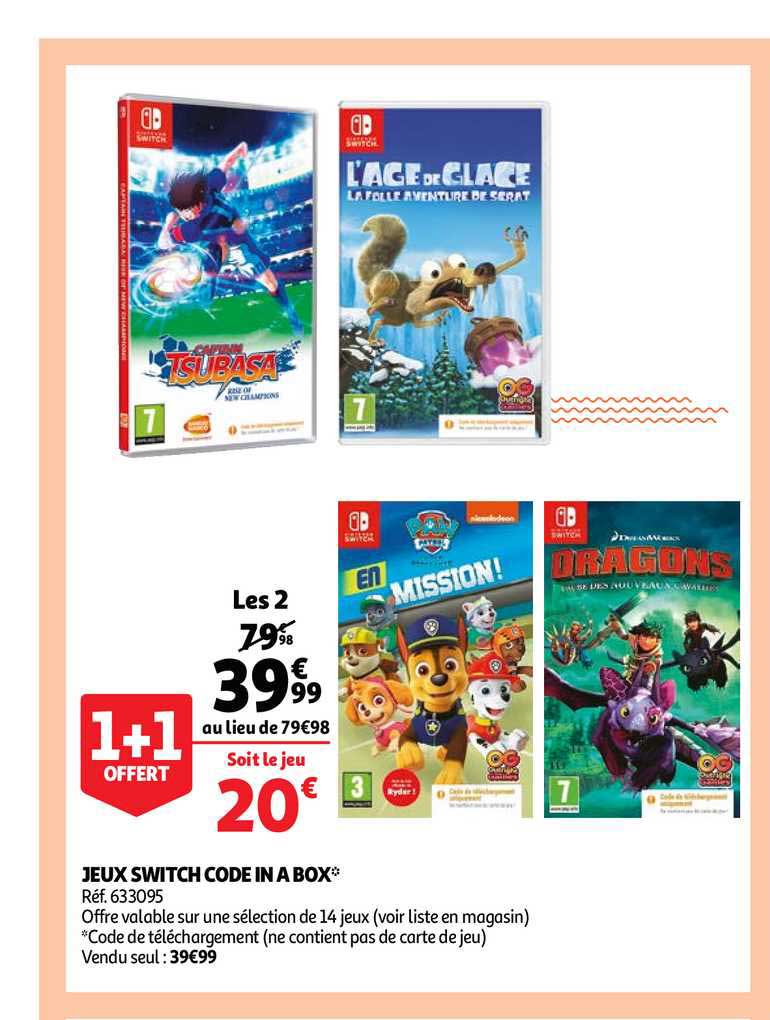 Jeux Switch Code In A Box