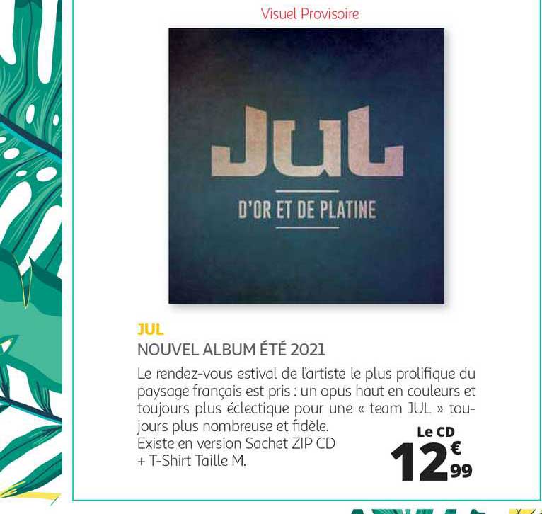 jul - nouvel album été 2021