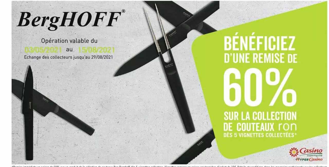 la collection de couteaux ron berg hoff