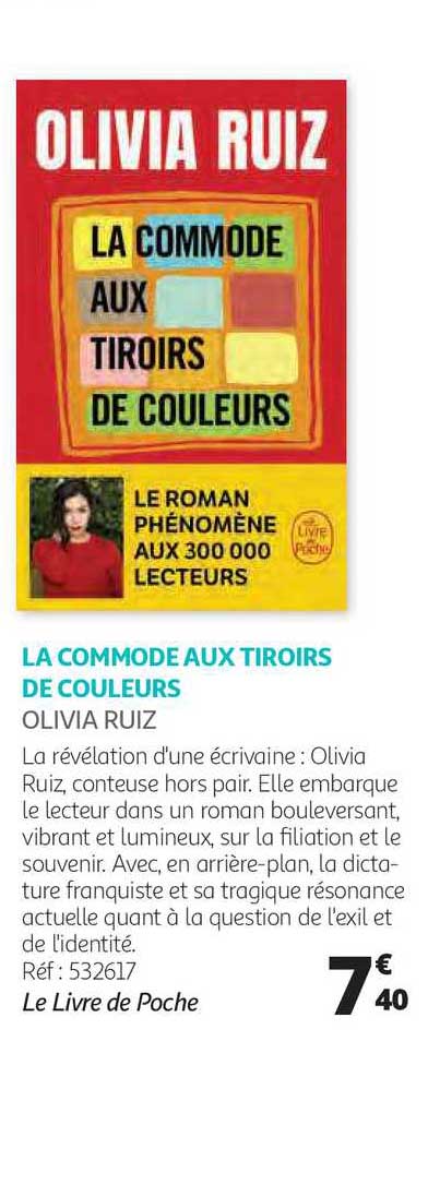 la commode aux tiroirs de couleurs olivia ruiz