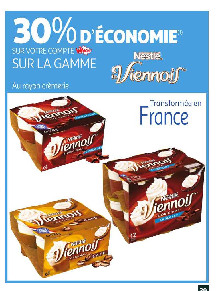 La Gamme Le Viennois Nestlé