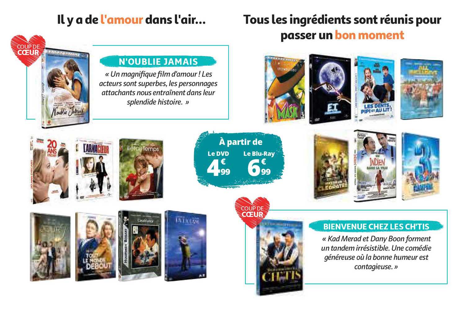 le dvd, le blu-ray bienvenue chez les ch'tis