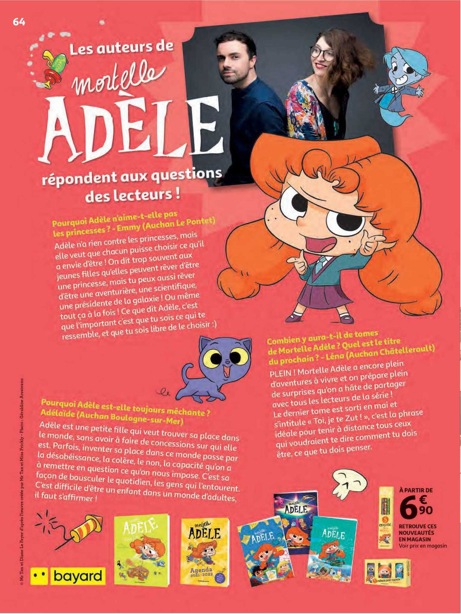 les auteurs de mortelle adèle répondent aux questions des lecteurs !