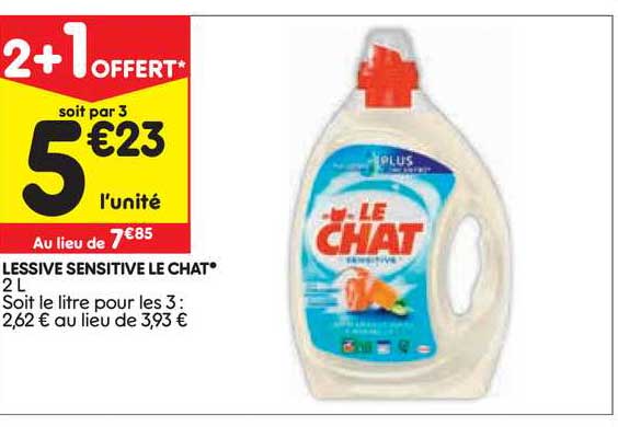 Lessive Sensitive Le Chat