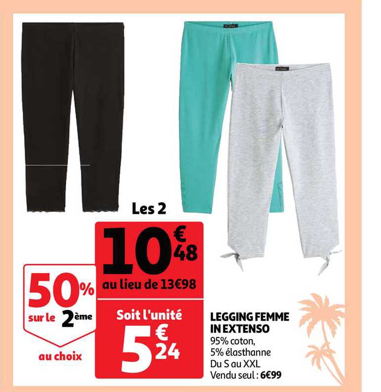 legging femme in extenso