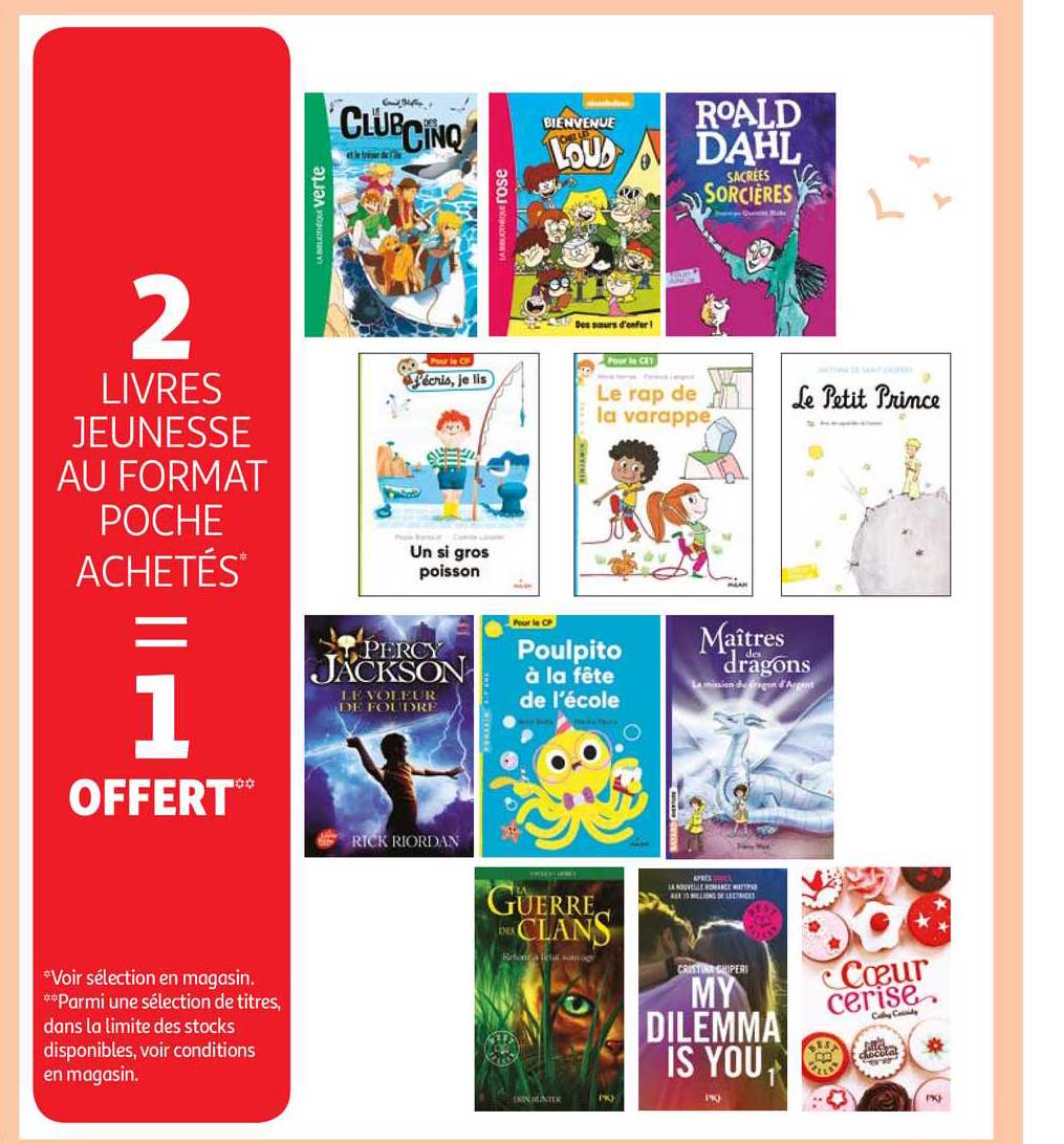 livres jeunesse au format poche