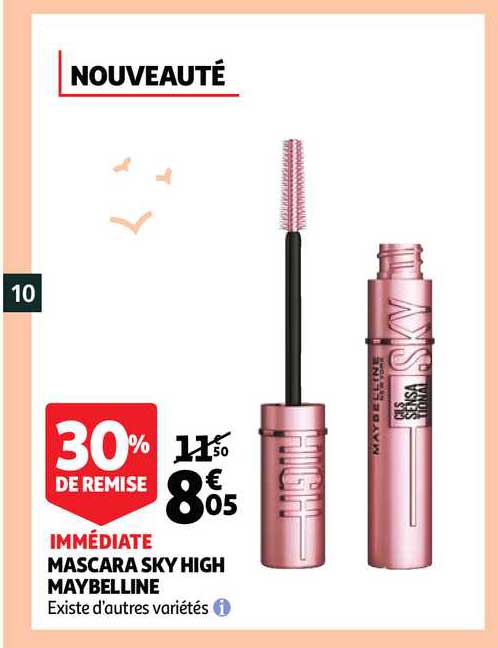 mascara sky high maybelline