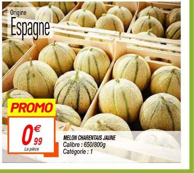 Melon Charentais Jaune