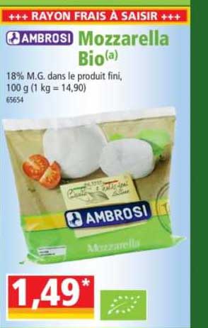 Mozzarella Bio Ambrosi