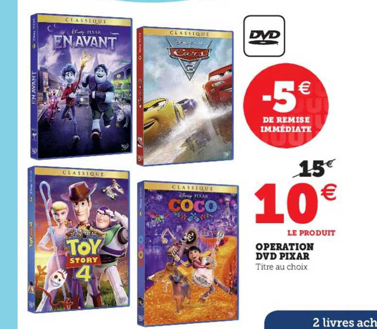 opération dvd pixar