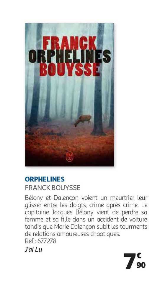 Orphelines - Franck Bouysse