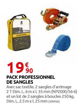 Pack Professionnel De Sangles