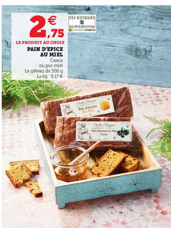 pain d'épice au miel