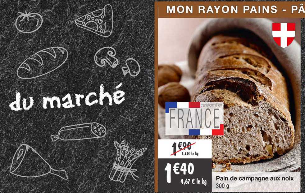 Pain De Campagne Aux Noix