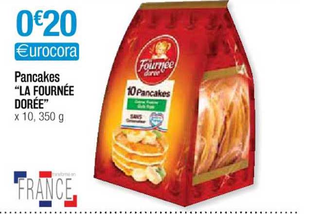 pancakes "la fournée dorée"