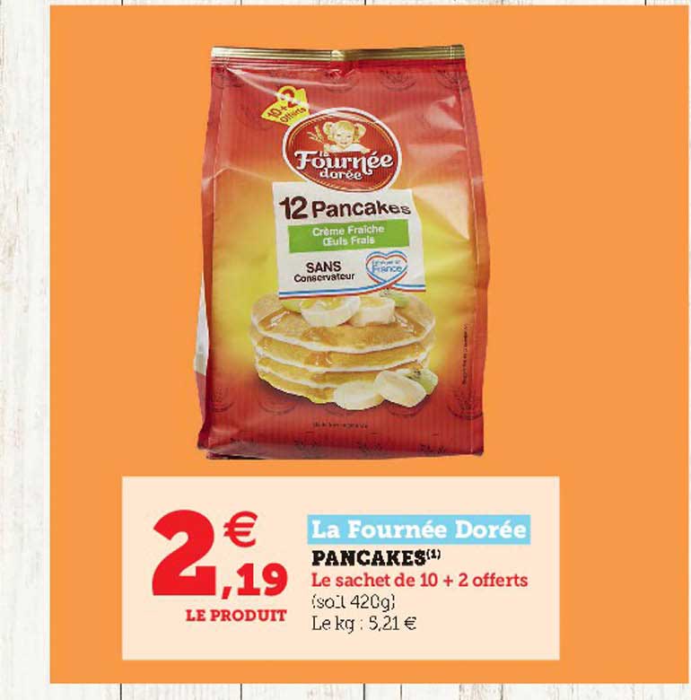 pancakes la fournée dorée