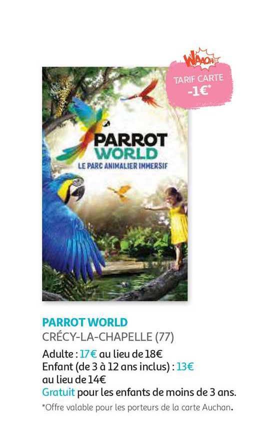 Parrot World Crécy-la-chapelle (77)