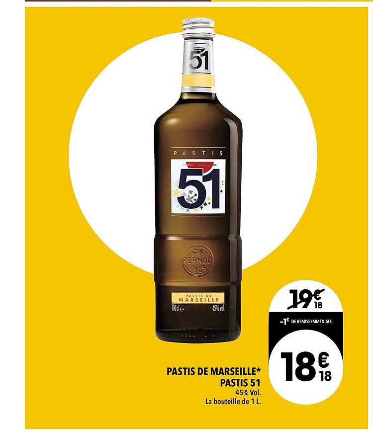 Pastis De Marseille Pastis 51