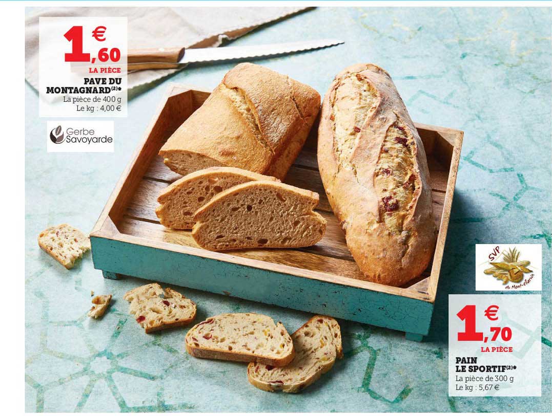 Pavé Du Montagnard, Pain Le Sportif
