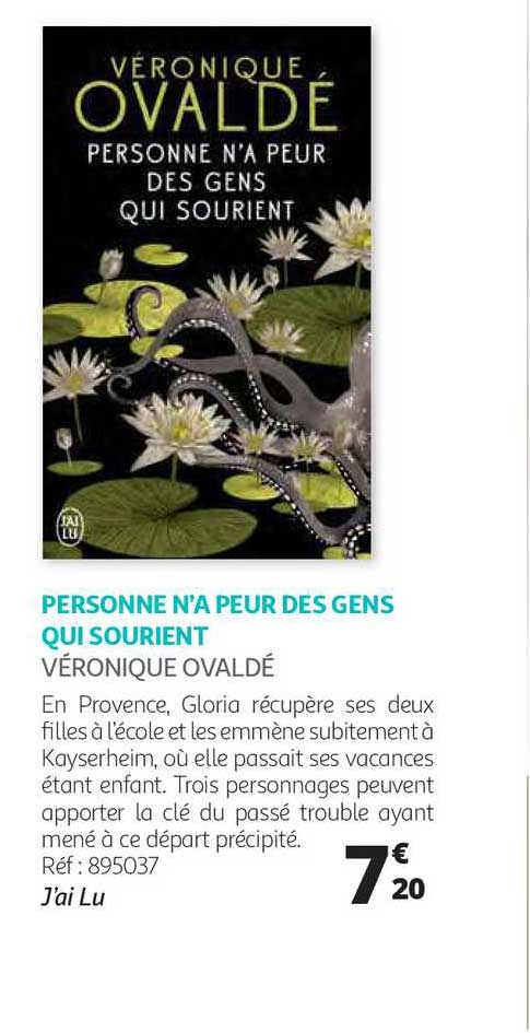 personne n'a peur des gens qui sourient véronique ovaldé