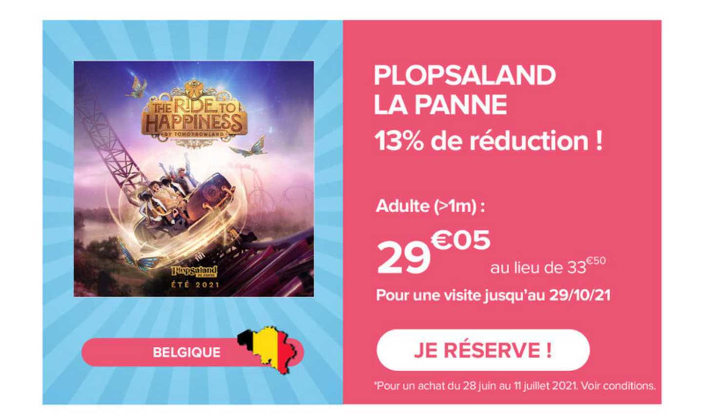 plopsaland la panne