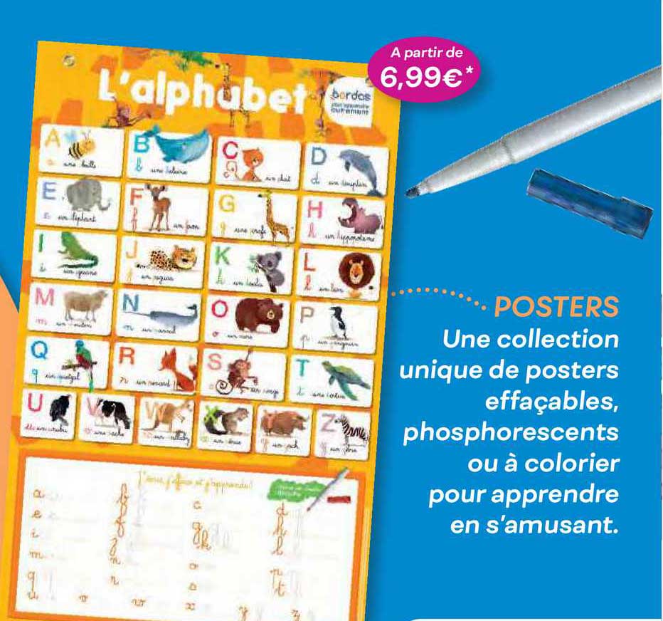 posters : l'alphabet