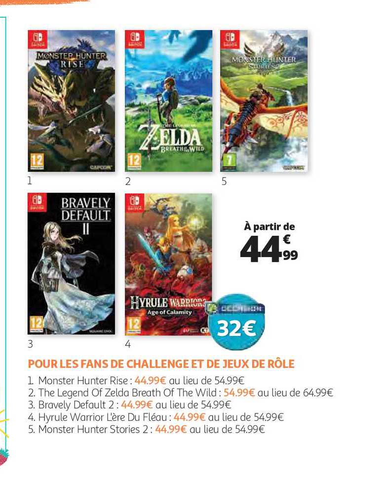 pour les fans de challenge et de jeux de rôle