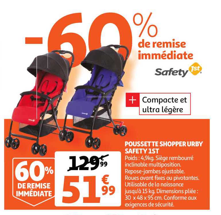 poussette shopper urby safety 1st