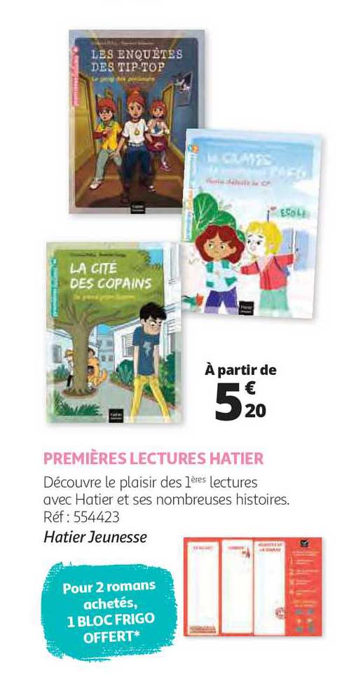 premières lectures hatier