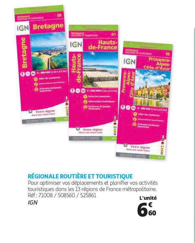régionale routière et touristique