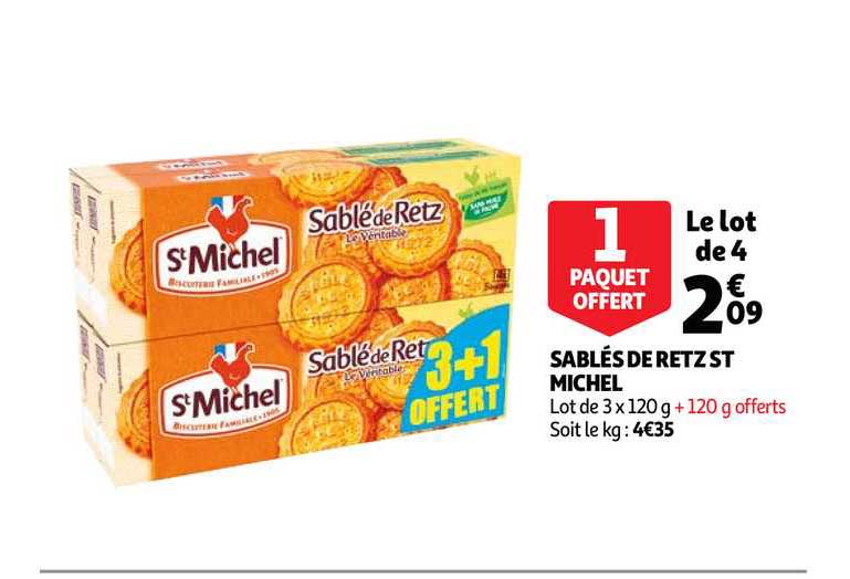 sablés de retz st michel