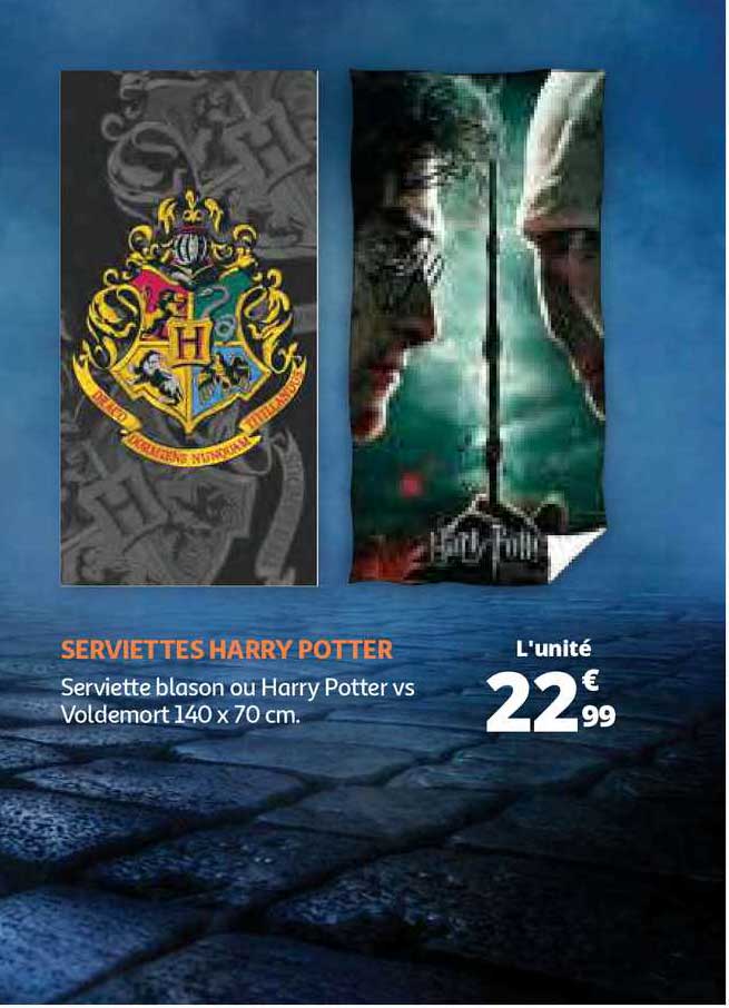 serviettes harry potter