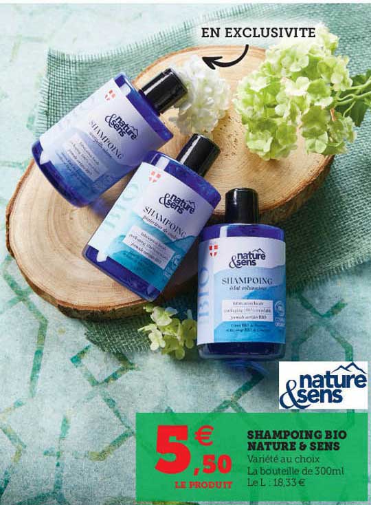 shampoing bio nature & sens